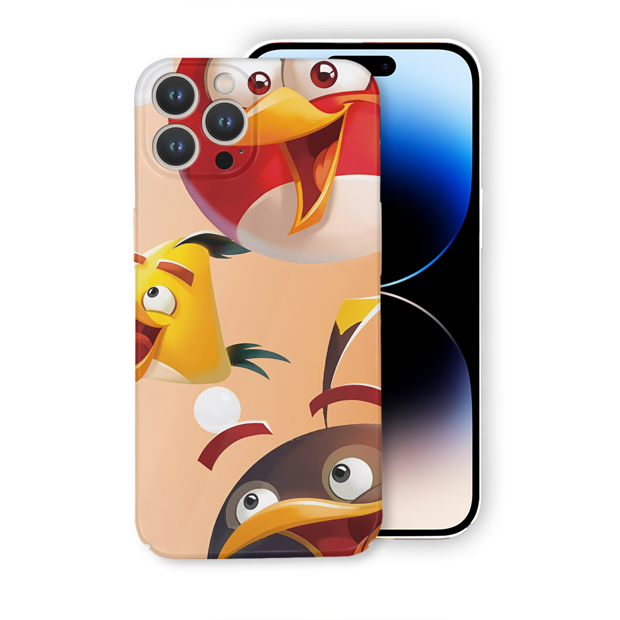 （画像用） Angry Birds アングリーバード 【iPhone 14シリーズ対応】ハードケース